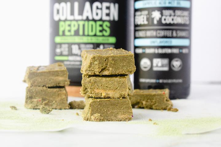 Healthy Matcha Fudge