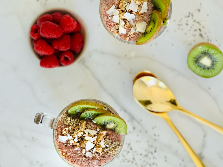 Collagen Chia Oat Pudding