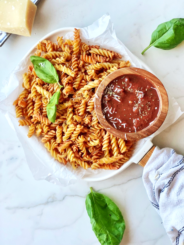 Air Fryer Pasta Chips