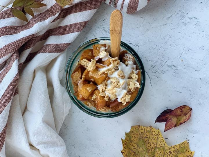 Apple Pie Overnight Chia Pudding