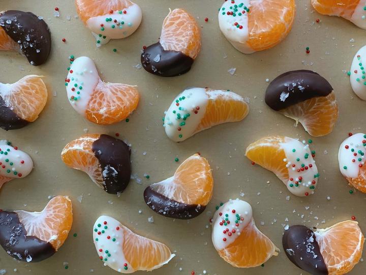 Collagen & Chocolate Dipped Mandarin Oranges