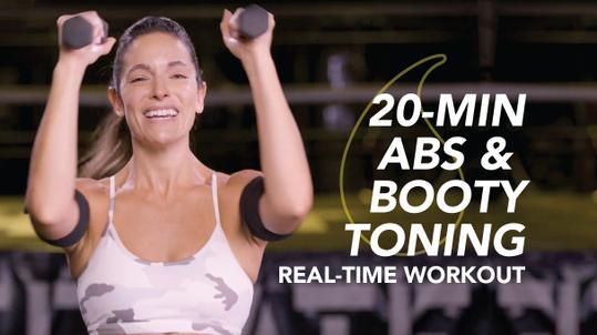 20-Minute Arms, Abs & Booty: Sweet Sweat Real Time Workout